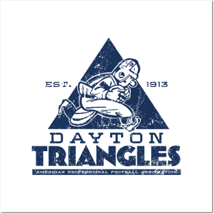 Dayton Triangles Football Posters and Art